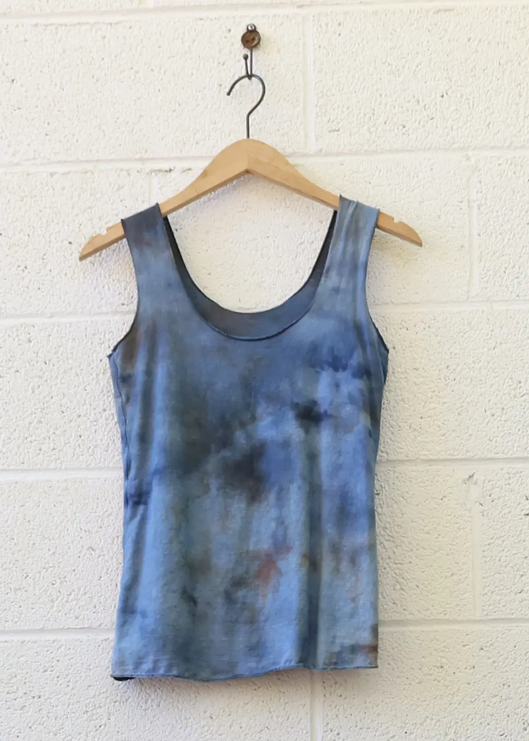 OOAK - Eos Cropped Shirt / S / Light Hemp / Ice Dye (31)