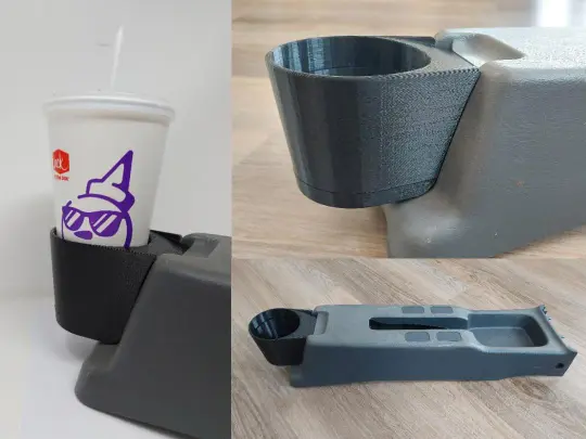 1996-2000 Honda Civic Handbrake Center Console / Arm Rest Delete Cup Holder