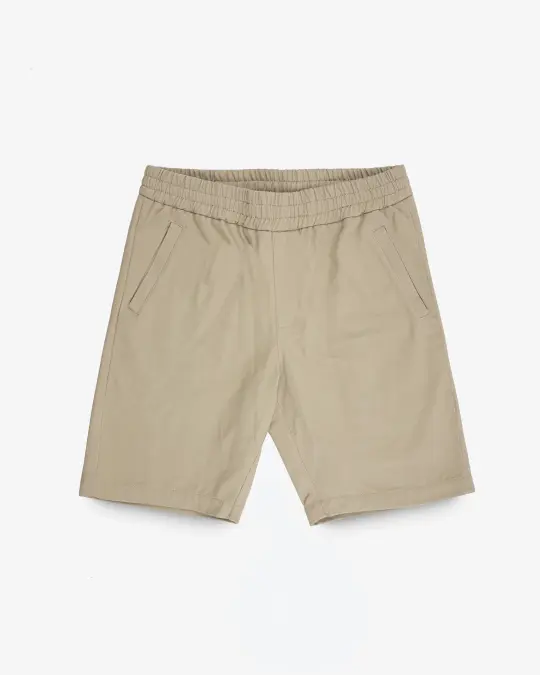STF 8oz Japanese Sanded Drill Shorts - Taupe