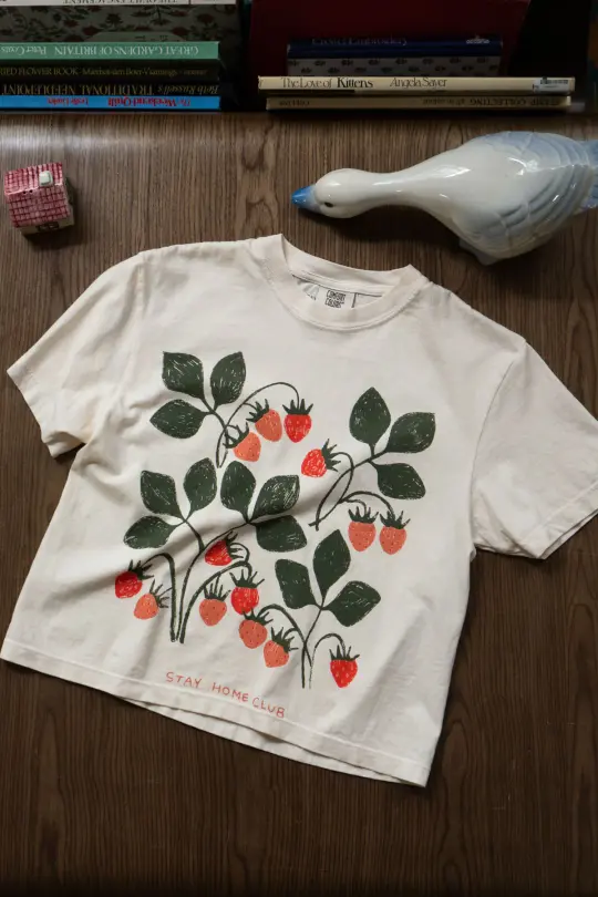 Fruits 1858 Boxy Tee | Cream
