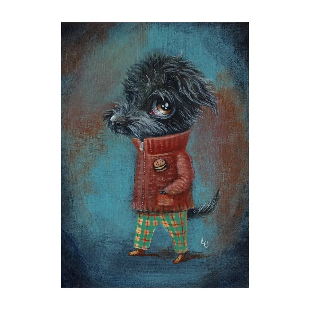 Hamburger Connoisseur (5 x 7 inch print)