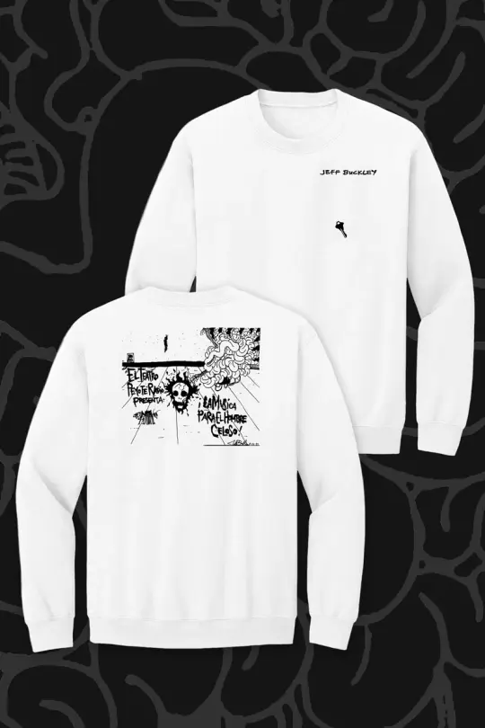 Jeff Buckley: Peyote Radio Theater Sweatshirt, White