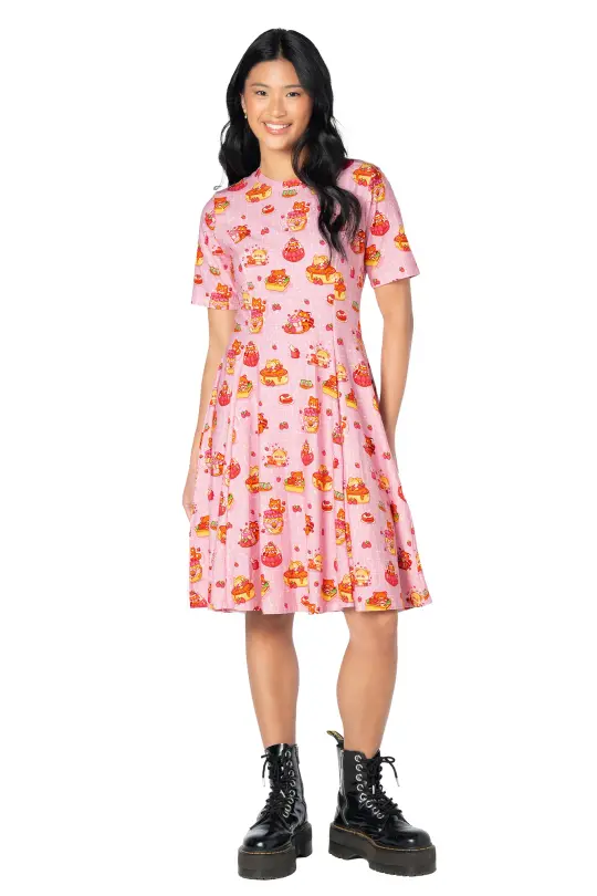 Paws Café Longline Evil Tee Dress