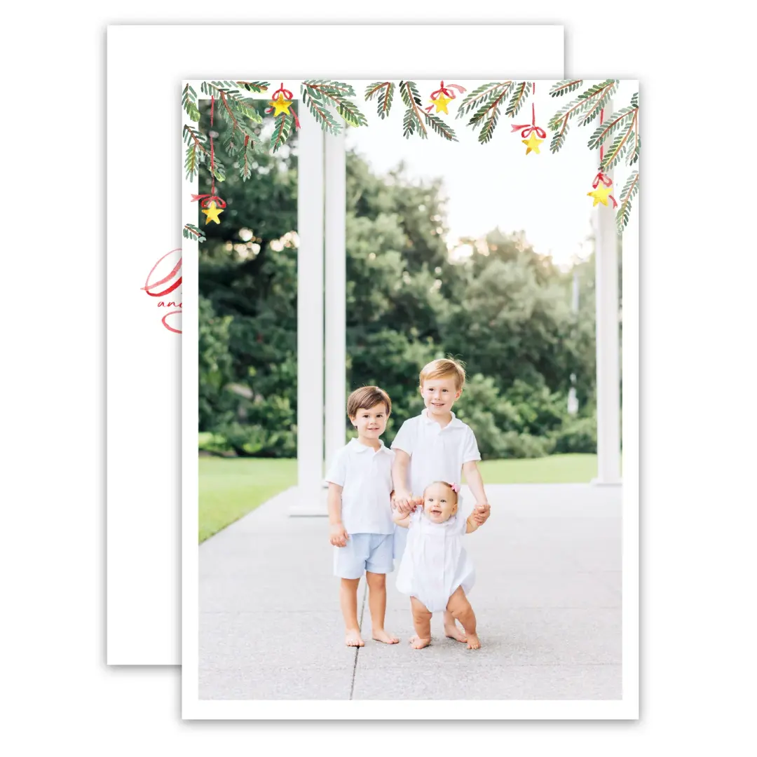 Stars & Branches Holiday Card