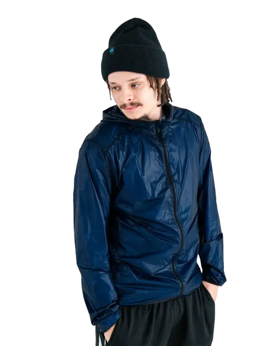 Bargain Men's Ventum Windshell - Navy Blue - Extra Large