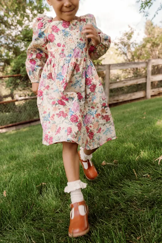 Mini Adelpha Dress in Autumn Amity Floral