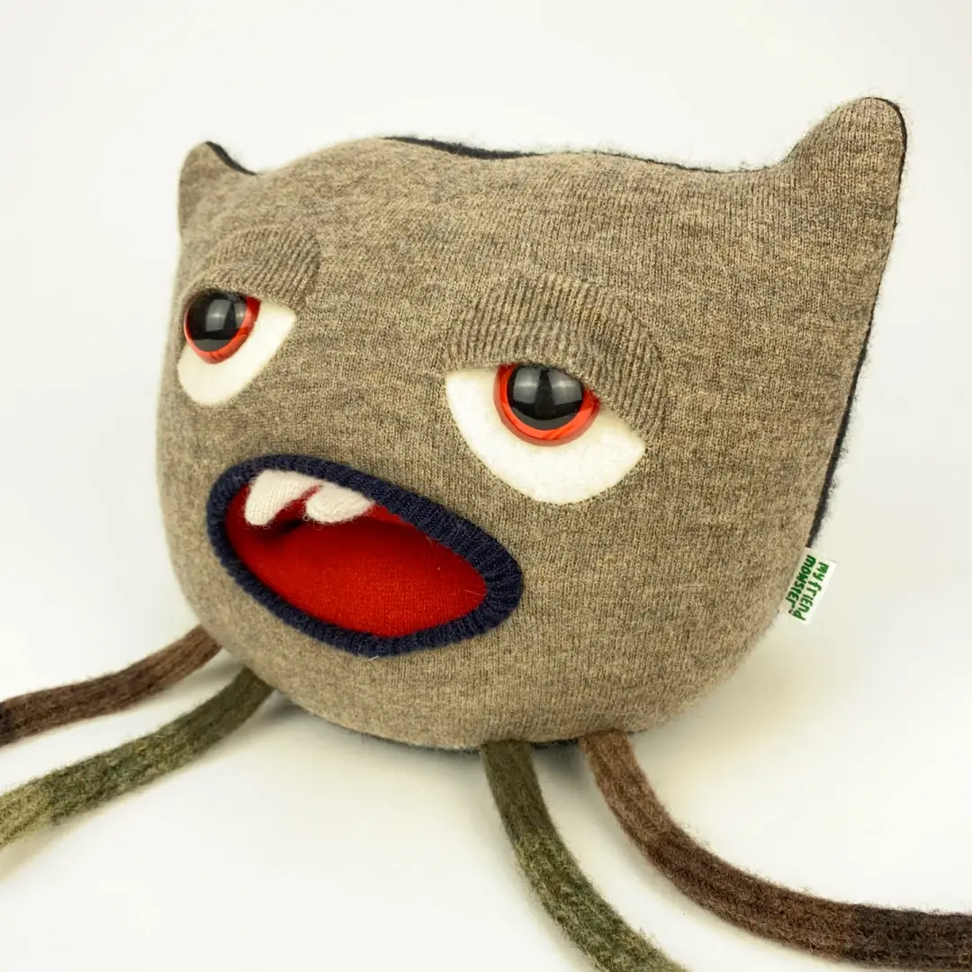 Harley the plush my friend monster™ wool sweater stuffy