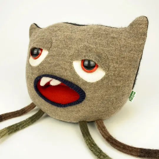 Harley the plush my friend monster™ wool sweater stuffy