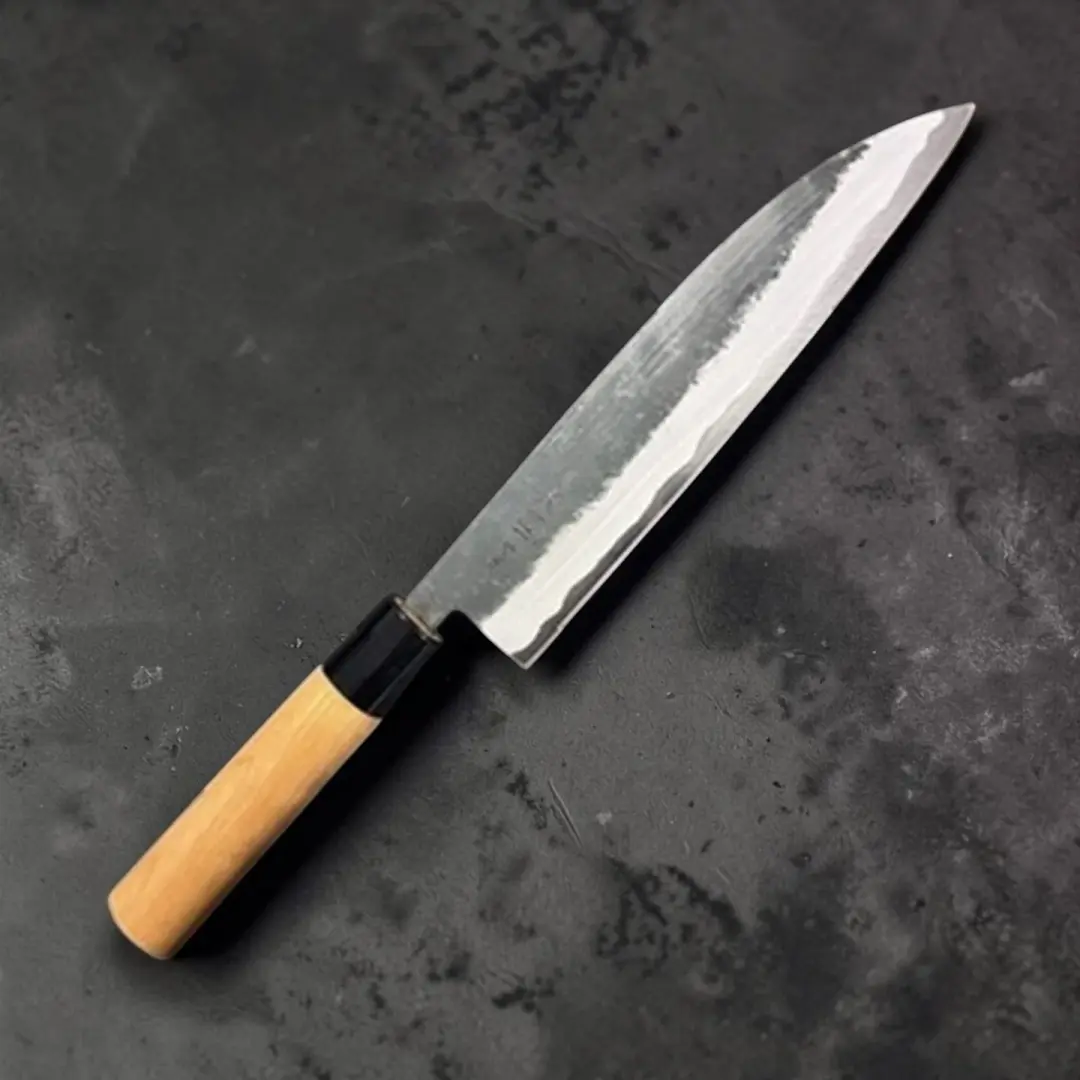 Hinokuni Aogami Super Kurouchi Gyuto 210mm