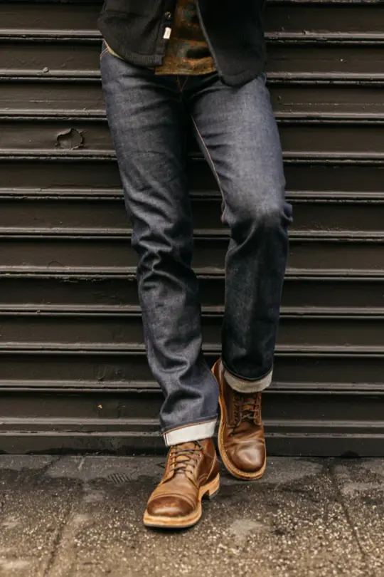 The Hammer Straight Teacore - Raw 14.5oz Selvedge
