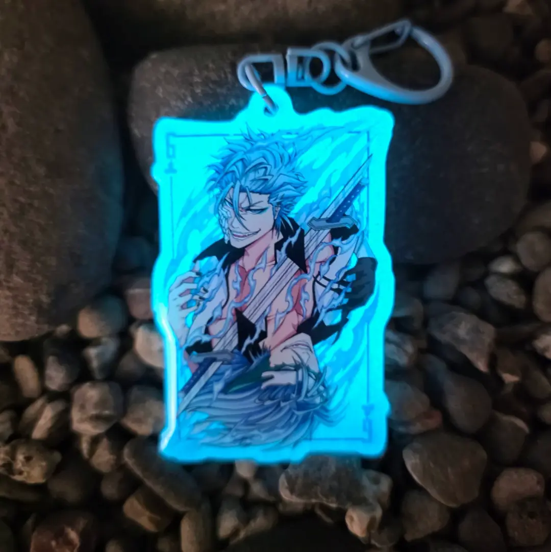 Six of Clubs Keychain