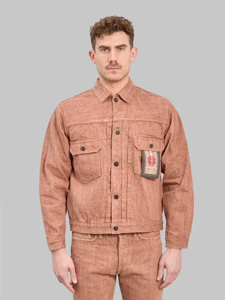 Studio D'artisan SP-109 16oz "Kaki-Kyoku" 45th Anniversary Kakishibu Type II Jacket