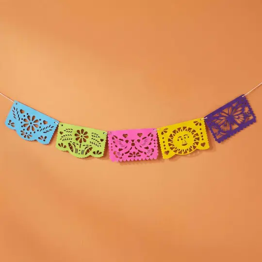 Mini All Occasion Papel Picado Cardboard Banner