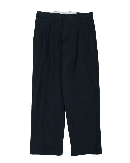 Norse Projects Hestur Relaxed Twill Pleated Trouser Black