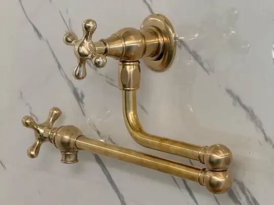 DINA - Unlacquered Brass Pot Filler