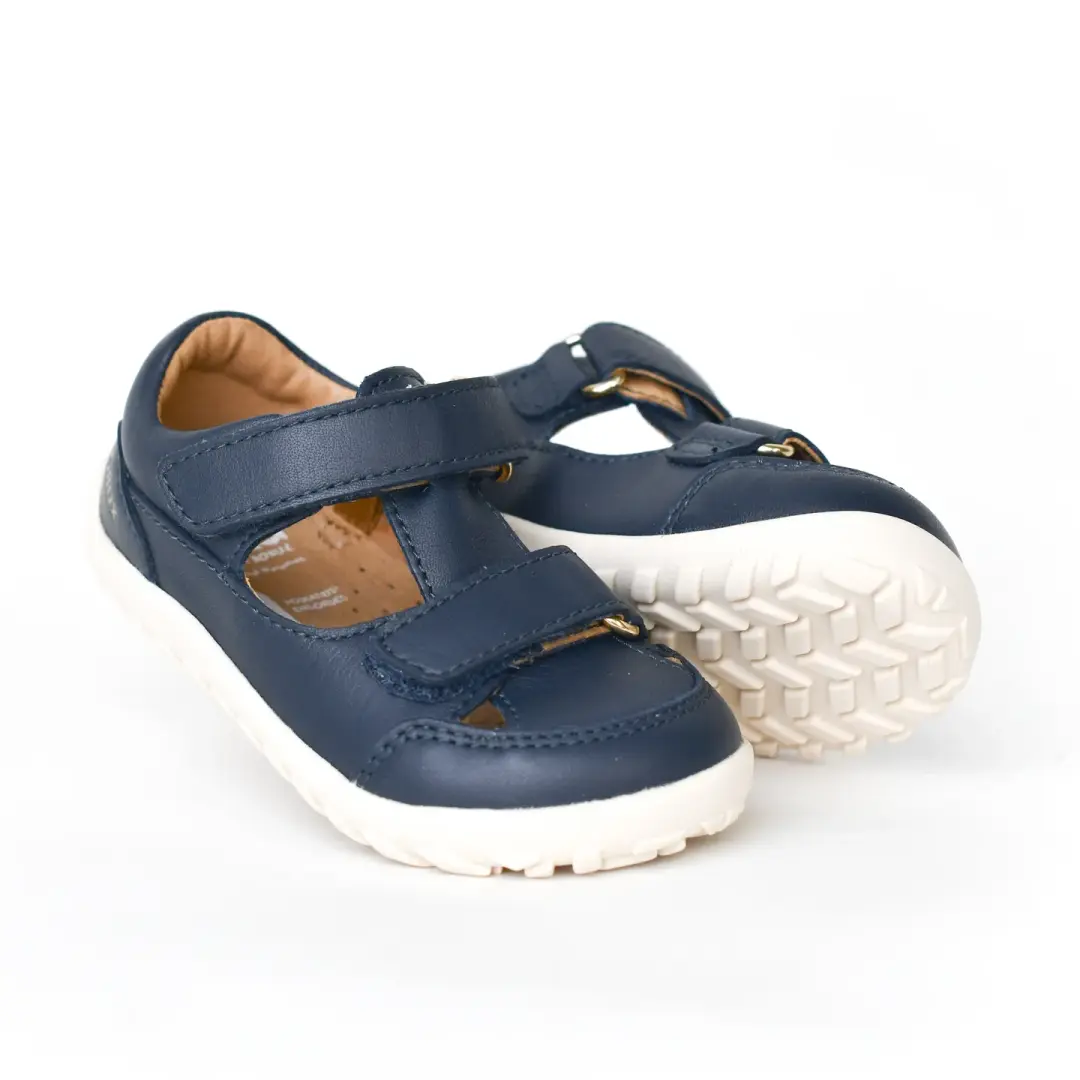 Navy Troop Sandals Step Up