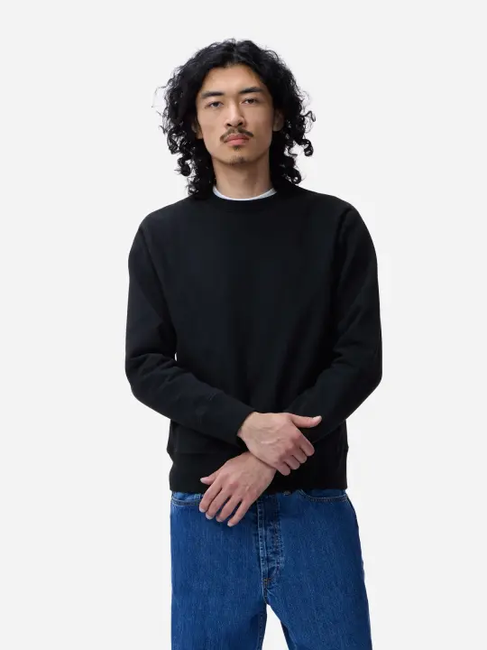 Heavyweight Crewneck ~ Black