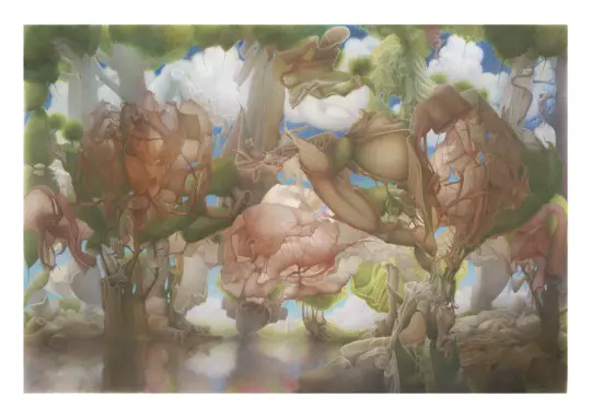 "Thoughts Above the Trees" by Art Venti
