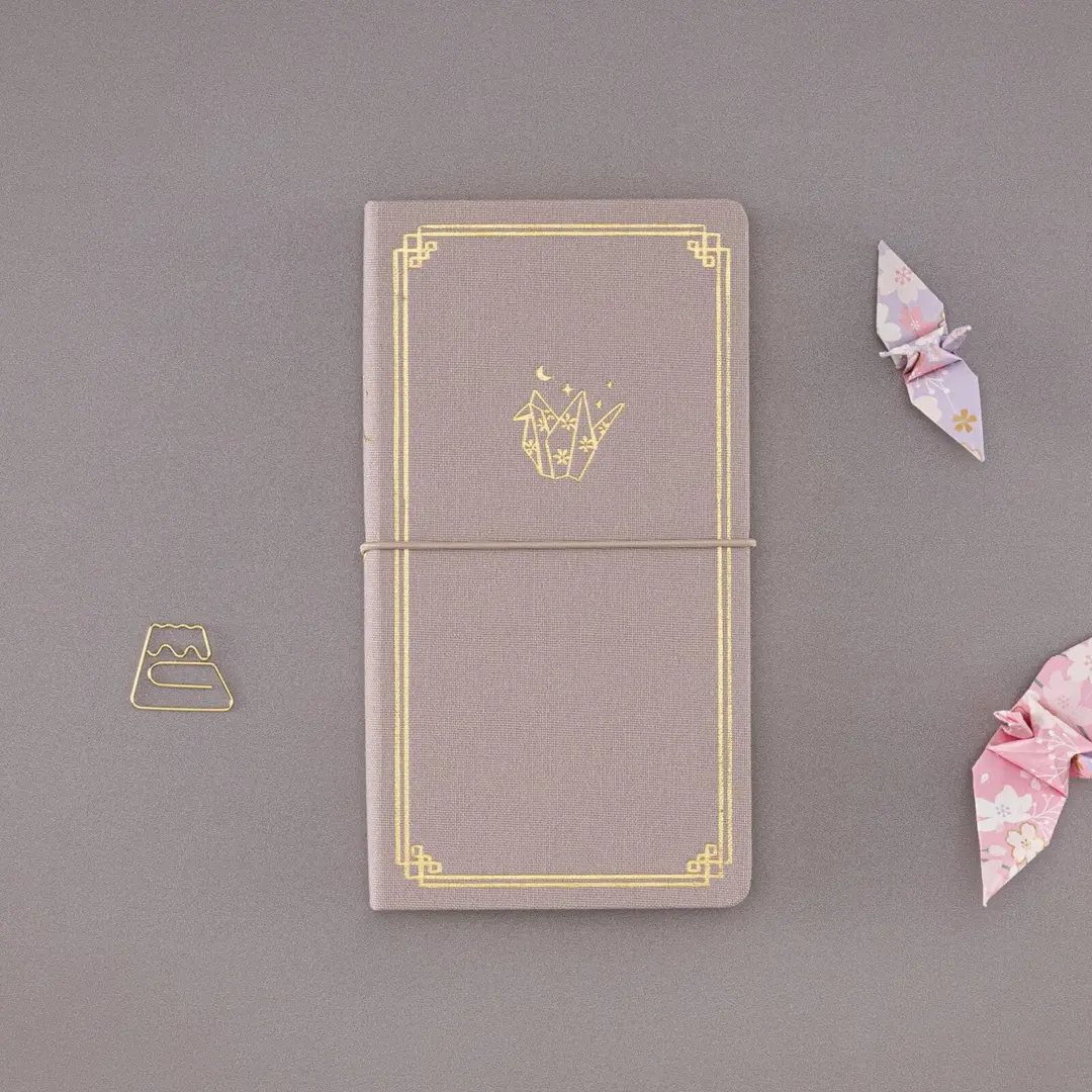 Tsuki ‘Calm Origami’ Travel Notebook ☾