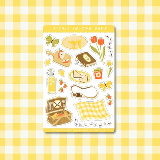 Picnic In The Park Sticker Sheet