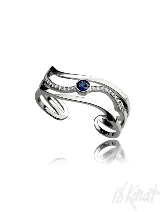 Tran's Sapphire and Diamond Bracelet