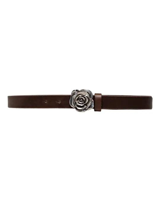 Our Legacy Rose Belt Ebenholz Matte Bullhide