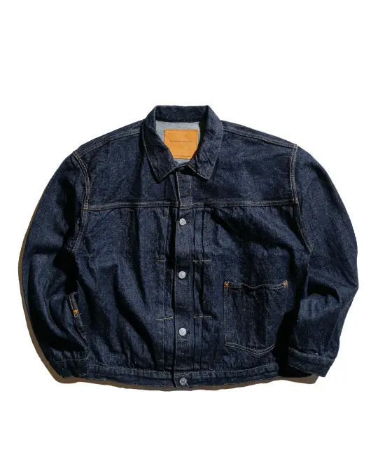 KAPTAIN SUNSHINE Denim Tracker 1P Jacket Indigo