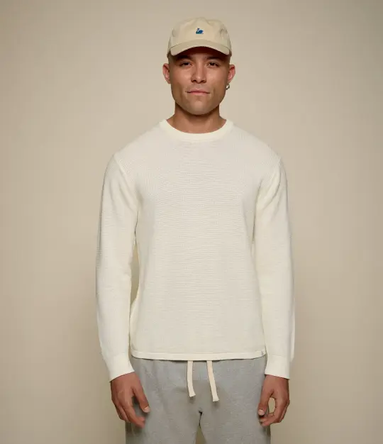 Lightweight Waffle Knit Sweater