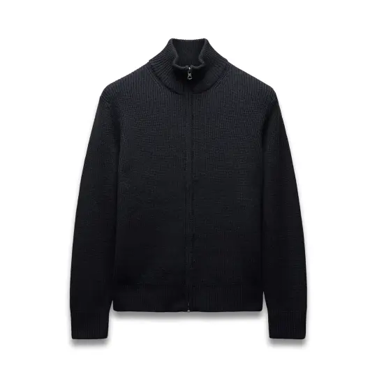 Merino Rib Vinnie Track Jacket