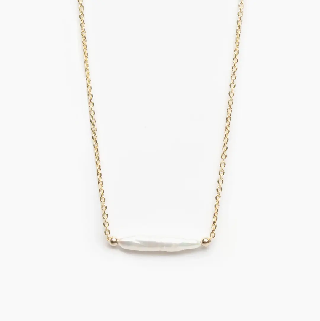 Somni Single Pearl Necklace