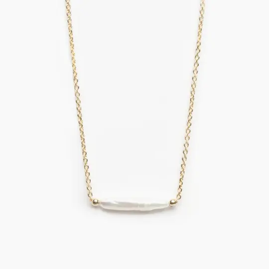 Somni Single Pearl Necklace