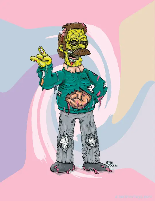 Print "Ned is Dead"