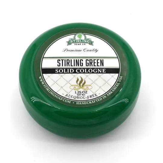 Stirling Green - Solid Cologne Jar