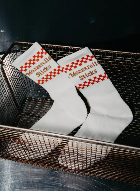 Mozzarella Sticks Socks
