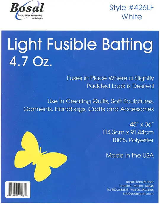 Light Fusible Batting