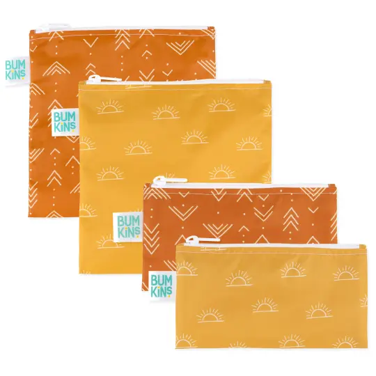 Reusable Snack Bag 4 Pack: Desert Boho