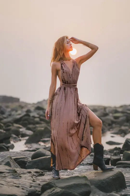Tie Dye Dress Kiana Lioness