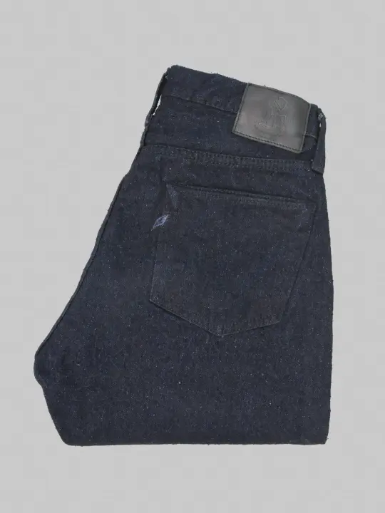 Pure Blue Japan DNP-003-IDSM 16oz Double Nep "Indigo x Sumi" Regular Straight Jeans