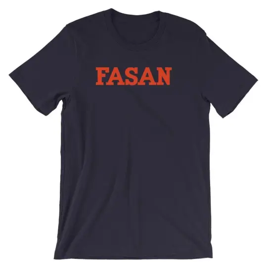 Vintage FASAN Logo Short-Sleeve Unisex T-Shirt