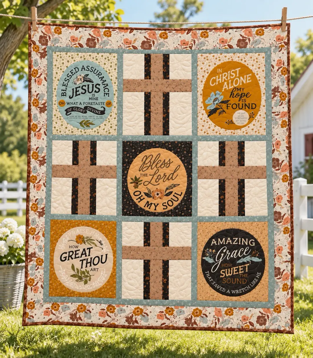 Helpful Heifer Praise Quilt