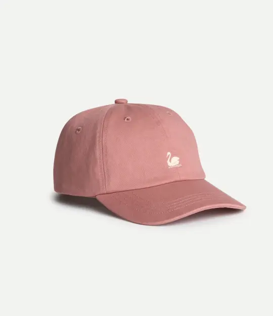 Swan Logo Cotton Twill Cap