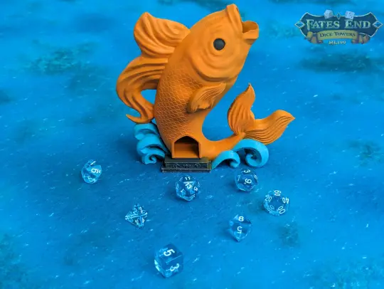 Koi Fish Dice Tower-Fate's End Collection