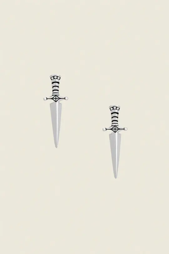 Dagger Stud Earrings