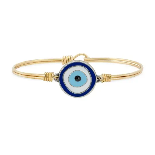 EVIL EYE AMULET BANGLE BRACELET