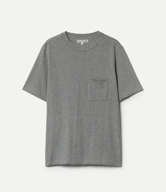 1940sP Loopwheeled Relaxed Fit Lightweight Pocket T-Shirt