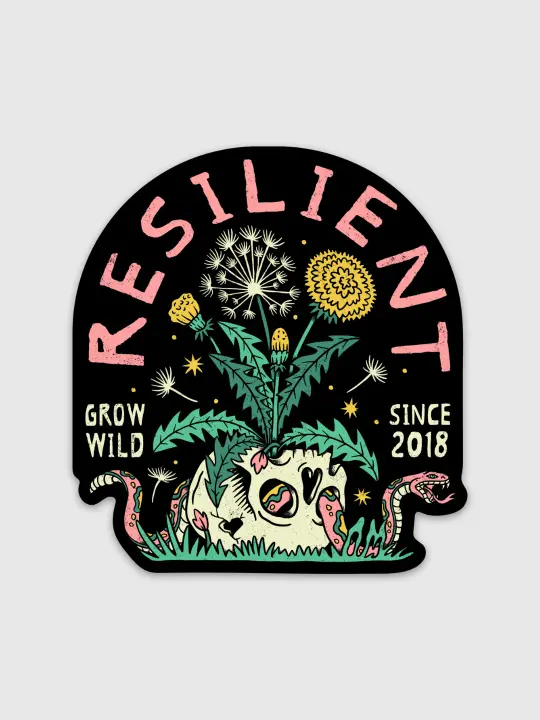 Resilient Sticker