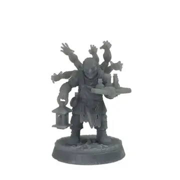 Hag’s Servant: Many Armed Goblinoid Attendant RPG Miniature (32mm)