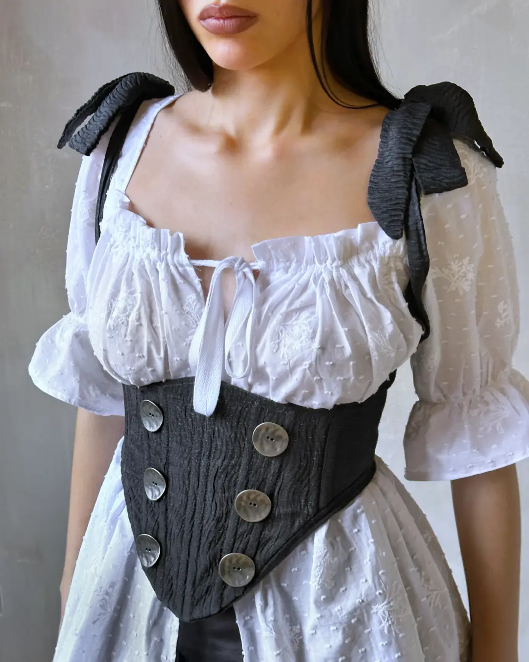 Sample Sale: Underbust with Front Buttons (25-27" Waist)