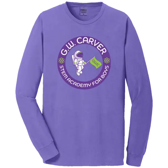GWC STEM Academy Screen Printed PC099LS Adult Long Sleeve Tee