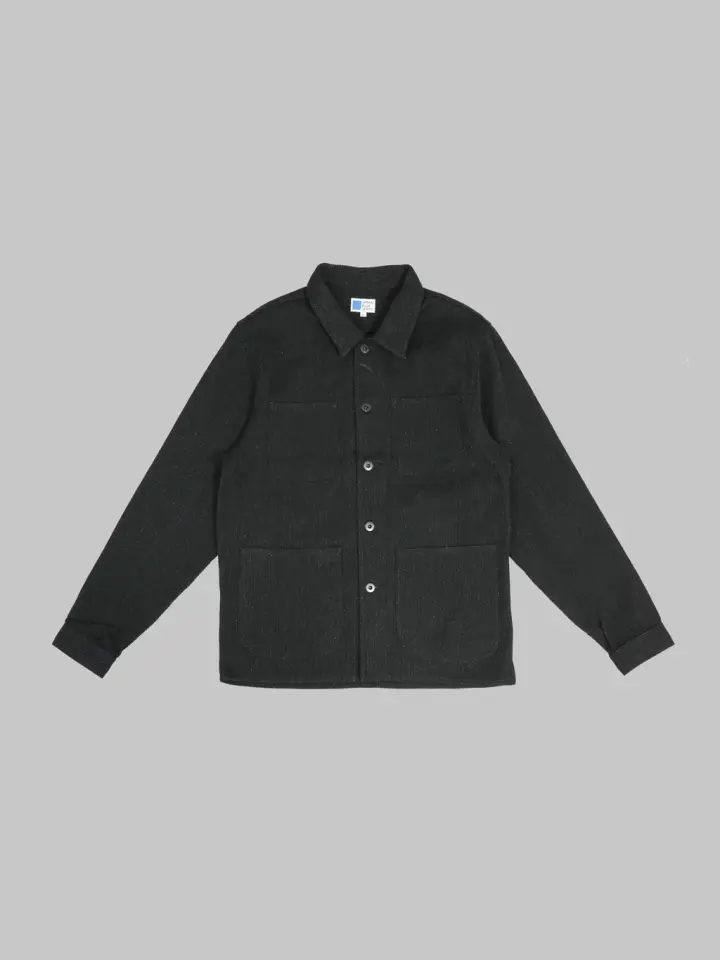 Japan Blue Sashiko Coverall Black